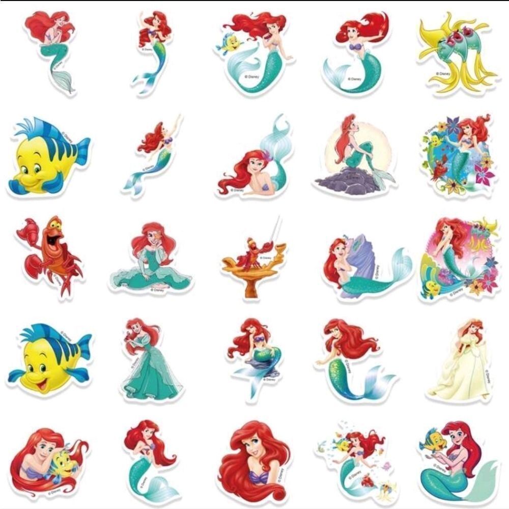 The Little Mermaid Stickers - Picture 5 of 7